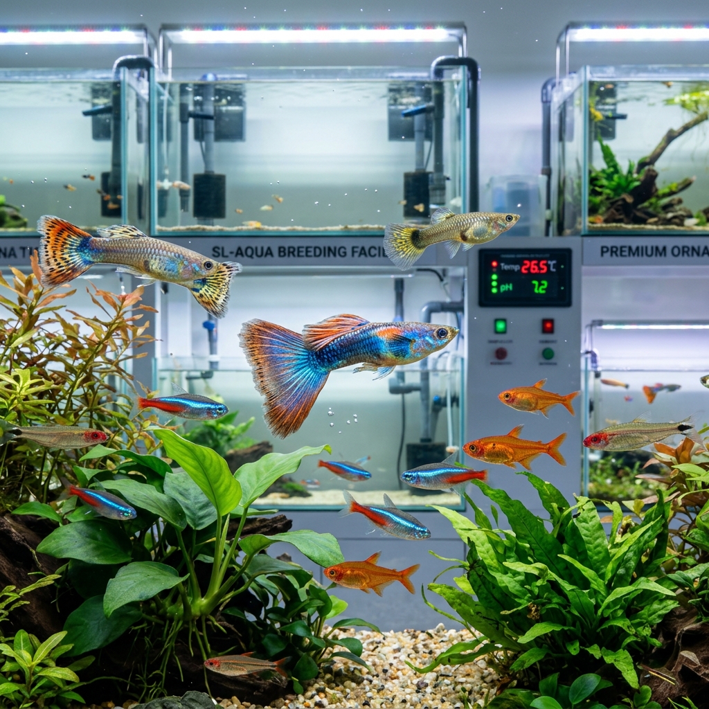 Ornamental fish breeding