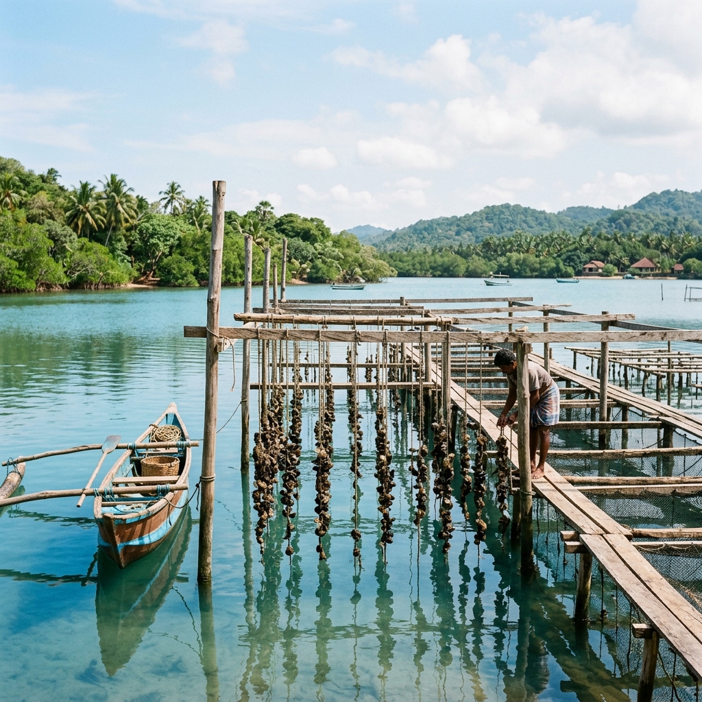 Oyster and mussel culture