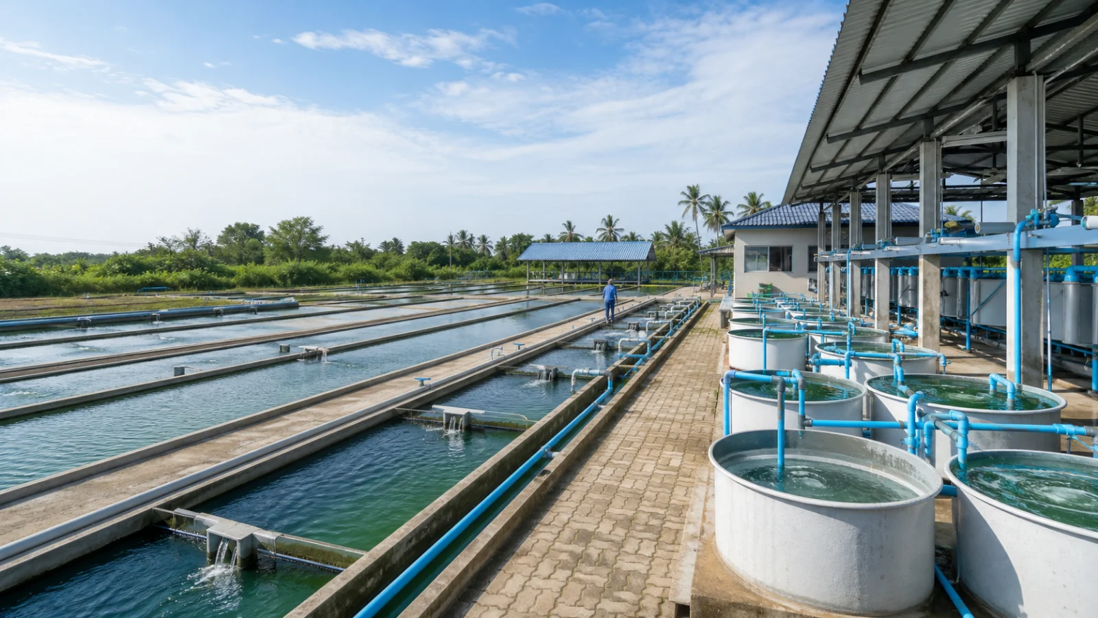 Aquaculture hatchery and nursery operations